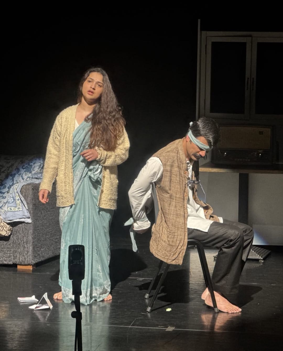 Role of Sarala (Blind Woman), "Drushti Bhet" One Act Play, Utrecht — 2026